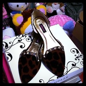 BNWT Animal print flats